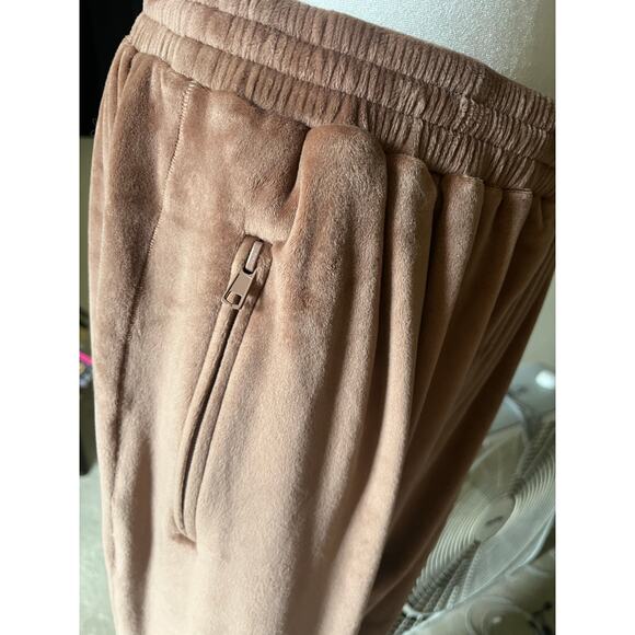 SKIMS VELORE Lg COPPER SET Sweatpant Joggers x Fits Everybody Bralette - Picture 7 of 12